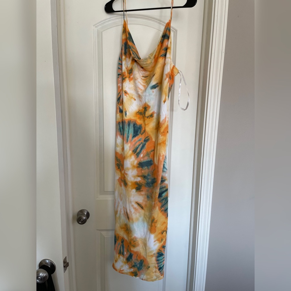 NWT - Selfie Leslie Tie Dye Silk Dress